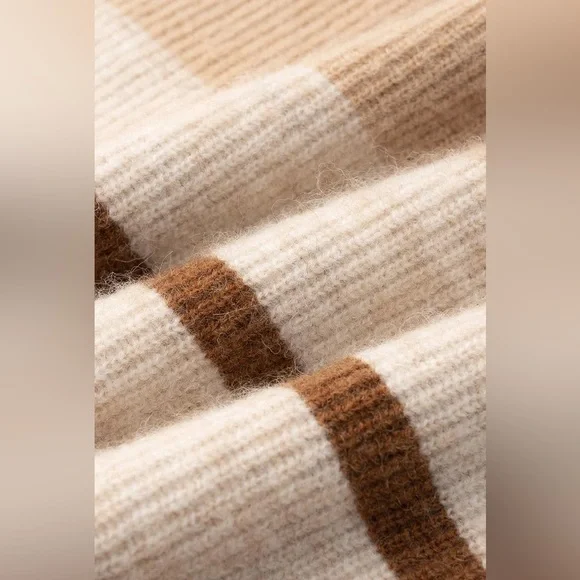 NEW! PETITE STUDIO Brianna Mohair Sweater (Camel)